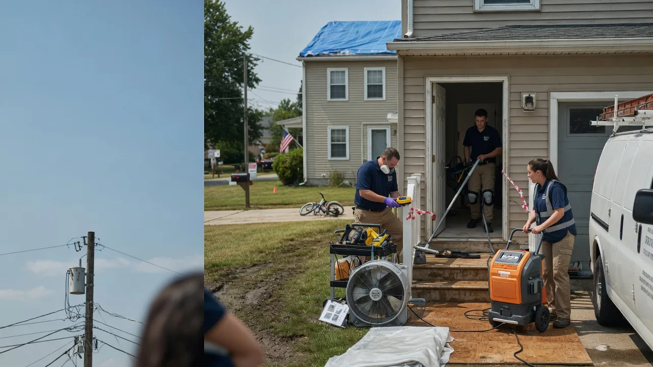 Water Damage Repair in Brighton, IL near me